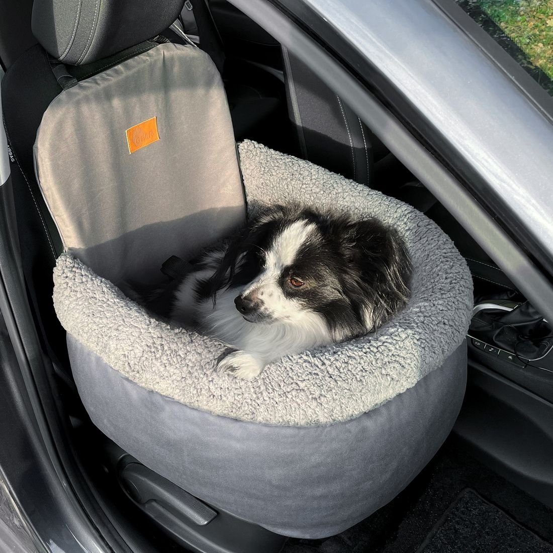 Hunde-Autositz your GEAR Frontera - Hunde Autositz Schalensitz für Vorder u. Rücksitz