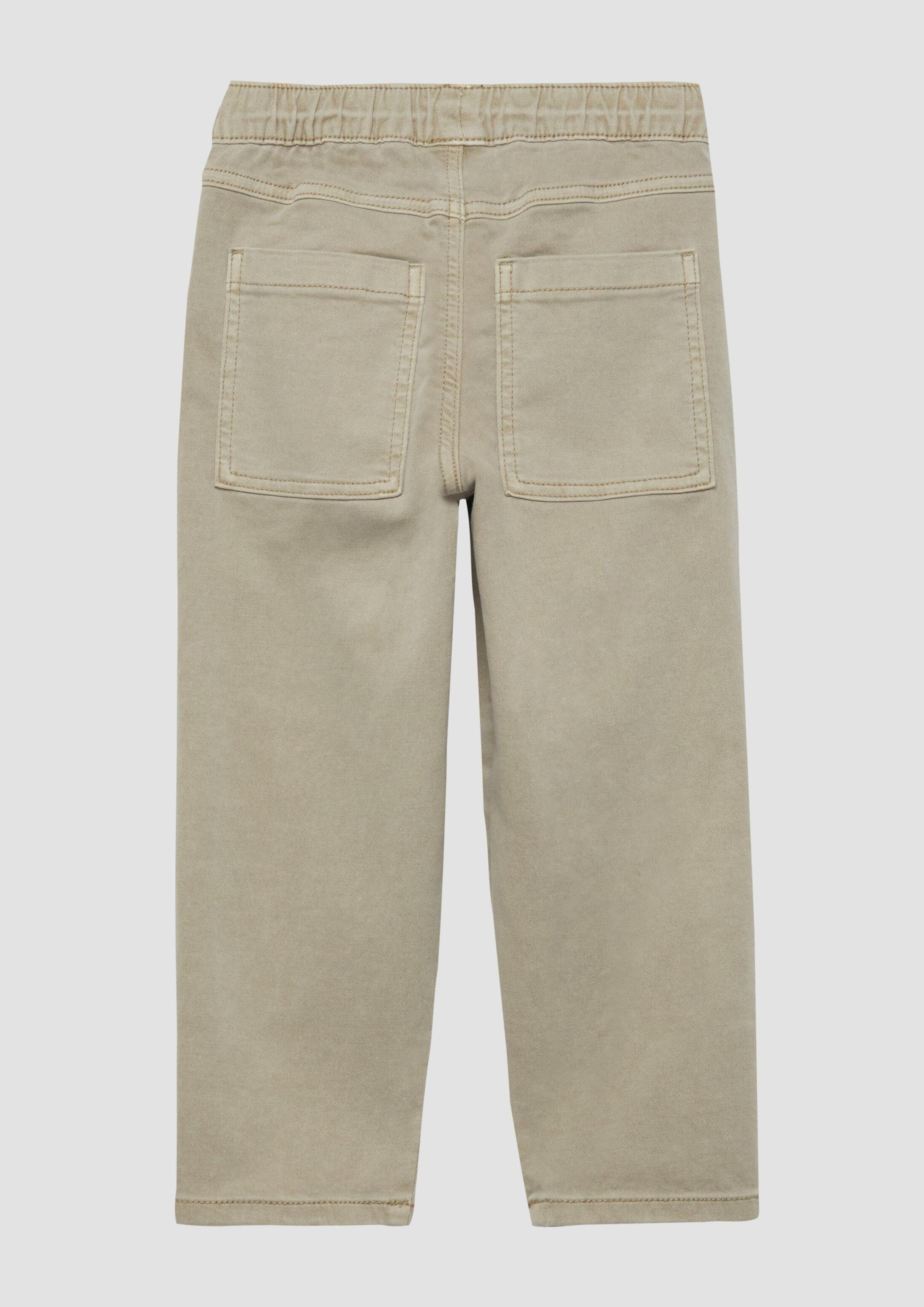 s.Oliver Chinos Hose TONI Toni / Relaxed Fit / Mid Rise / Tapered Leg / Elastikbund