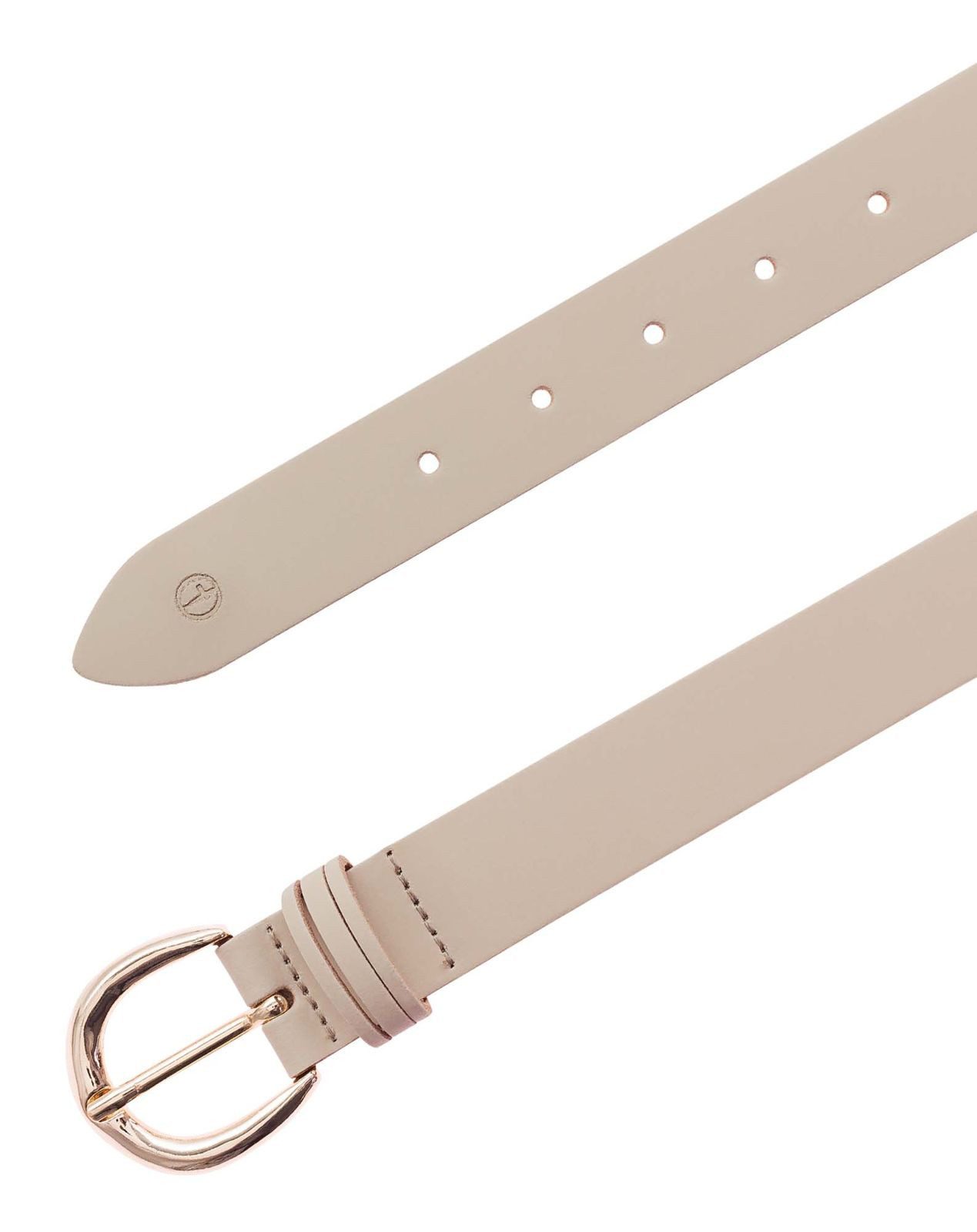 Tamaris Synthetikgürtel Leather Belt aus echtem Leder