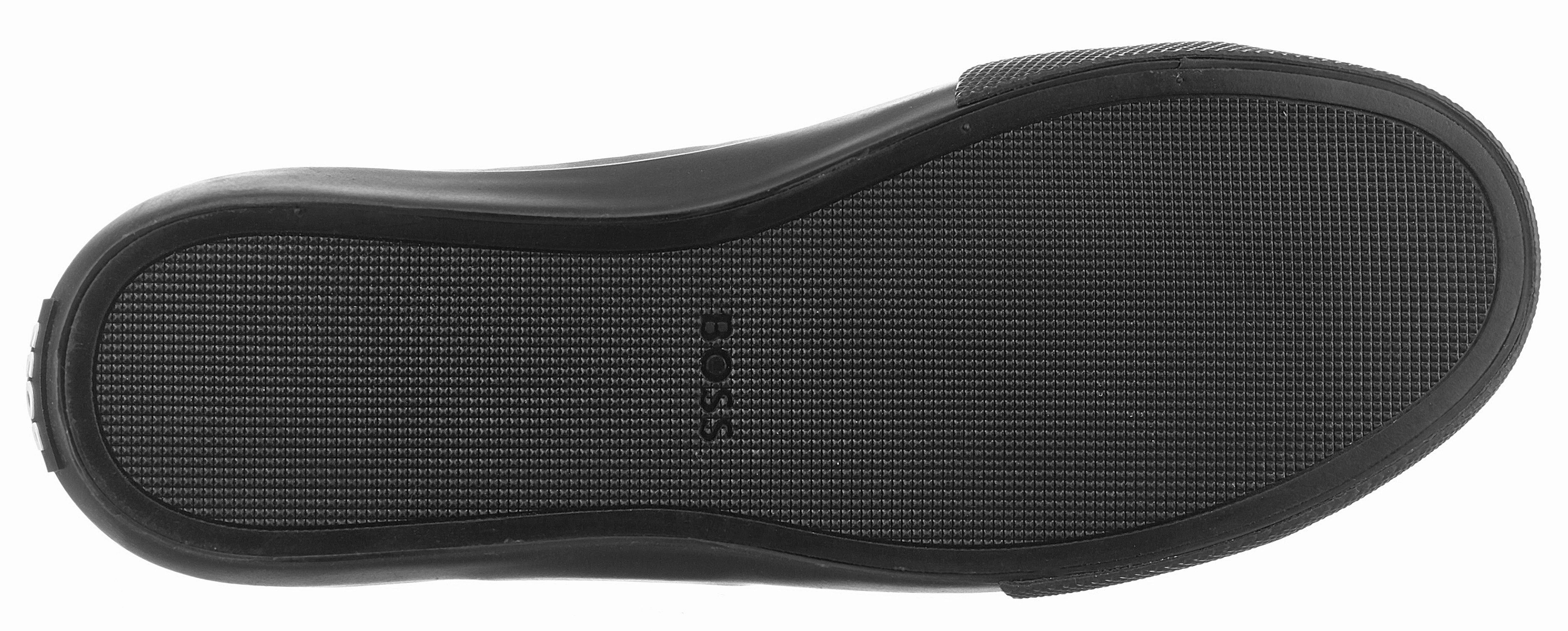 BOSS Aiden Sneaker, Freizeitschuh, Halbschuh, Schnürschuh im monochromem Look