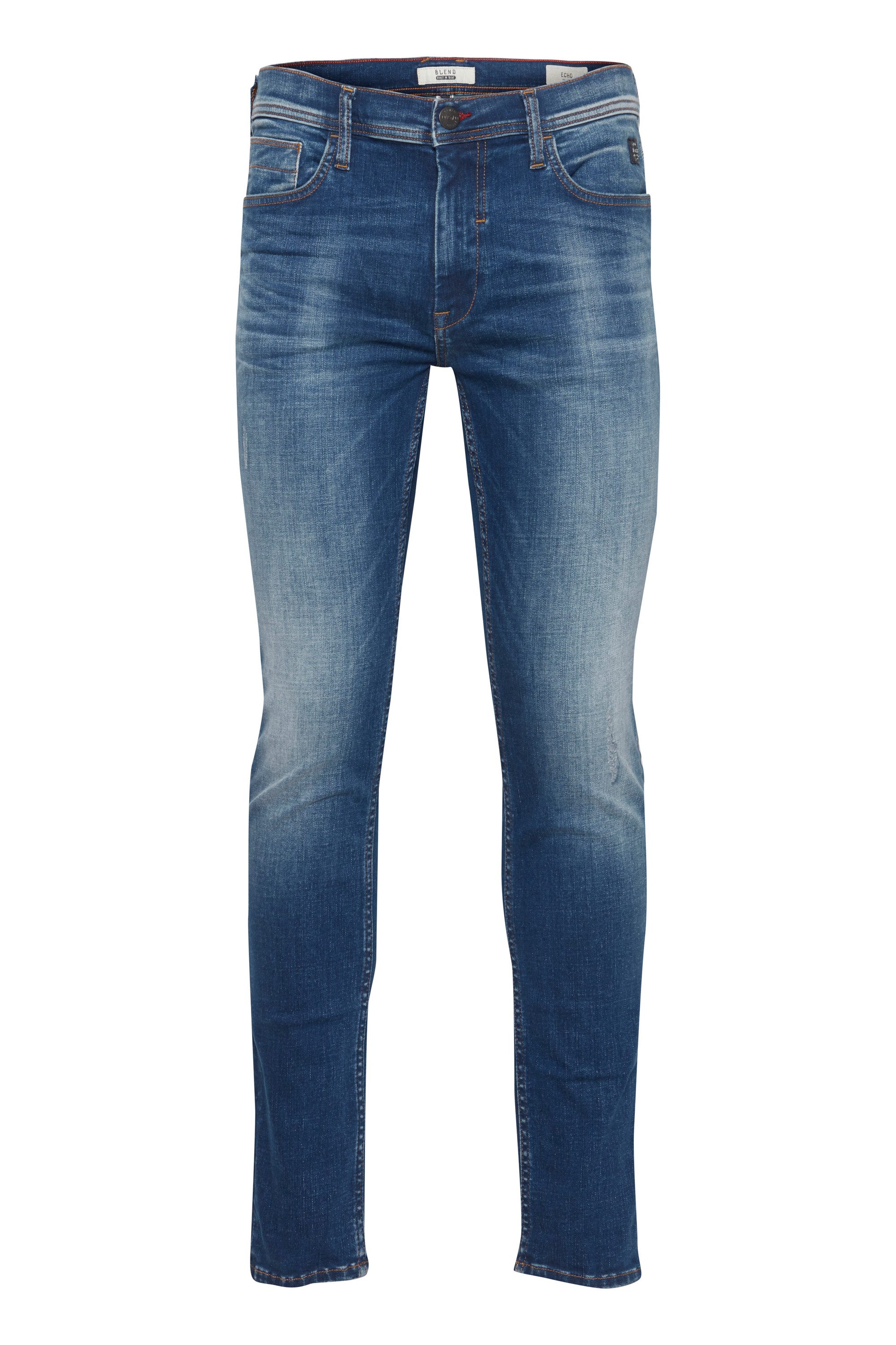 Blend Skinny-fit-Jeans BHEcho Klassische Jeans mit Skinny-Fit Passform