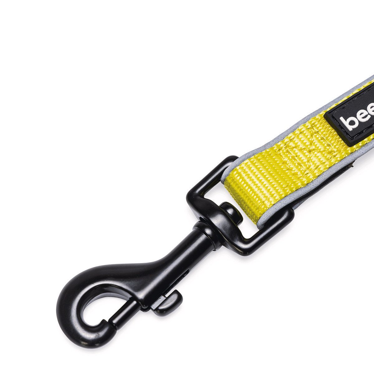 Beeztees Hundeleine Hundeleine Parinca Safety Gear LED Nylon gelb