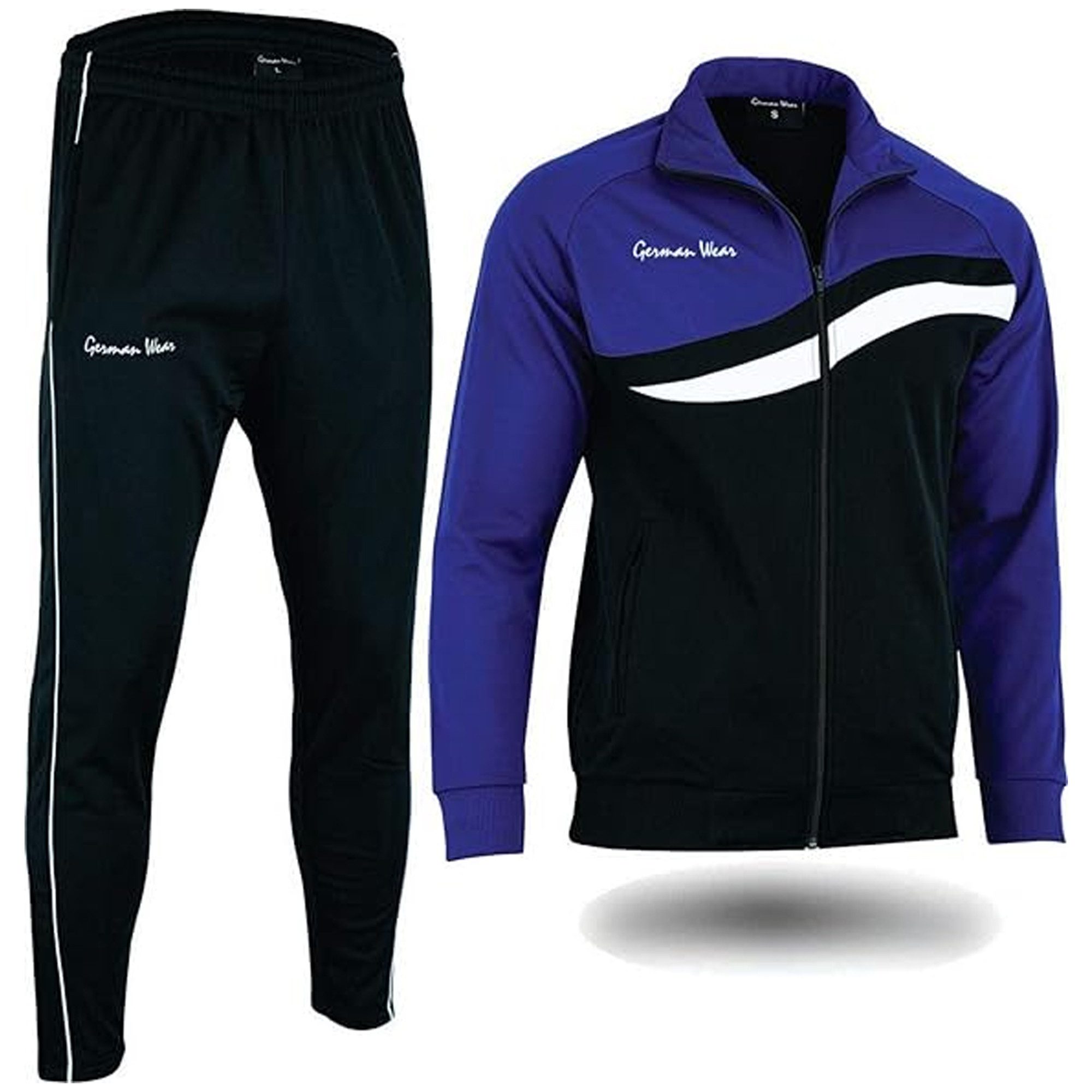 German Wear Trainingsanzug GW779k, Herren-Sportanzug – Leichtes Trainingsset