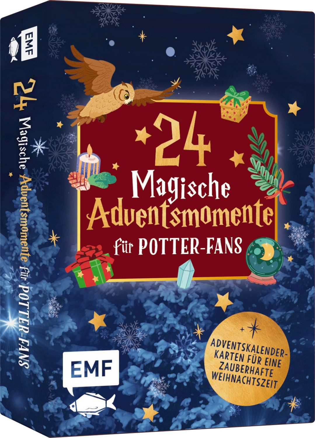 Adventskalender-Kartenset: 24 magische Momente für Potter-Fans / diverse