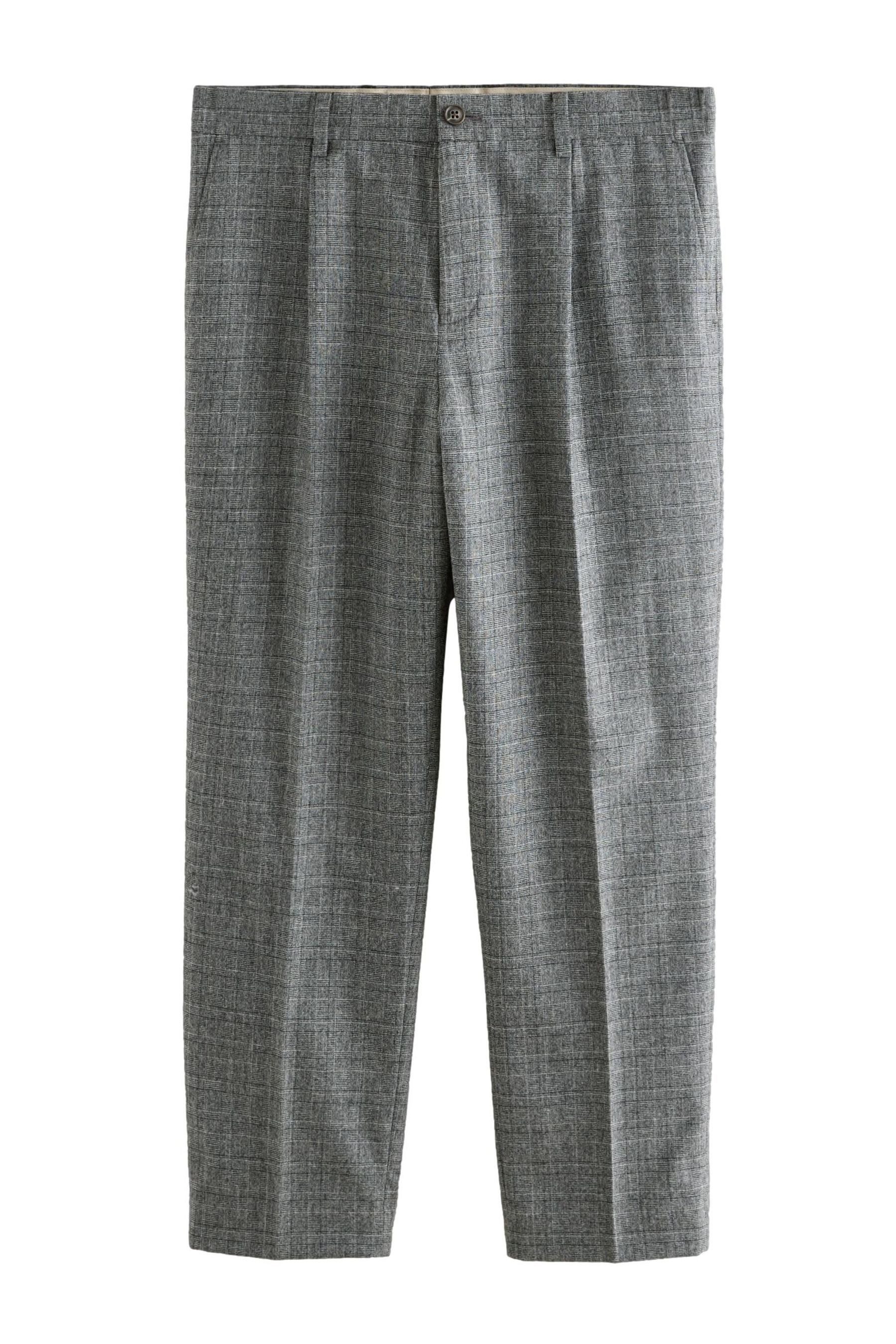 Next Anzughose Tailored Fit Anzughose mit Karostruktur (1-tlg)