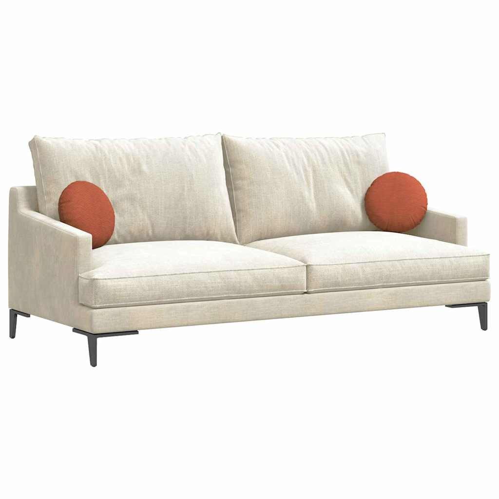 vidaXL Sitzauflage Sitzkissen 2 pcs Rot-Orange günstig online kaufen