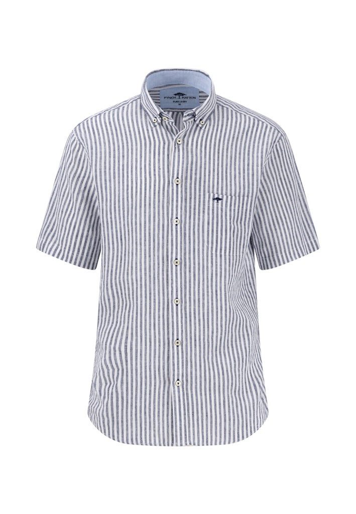 Businesshemd Fynch-Hatton / He.Hemd kurzarm / Classic Linen Stripes, B.D., 1/2