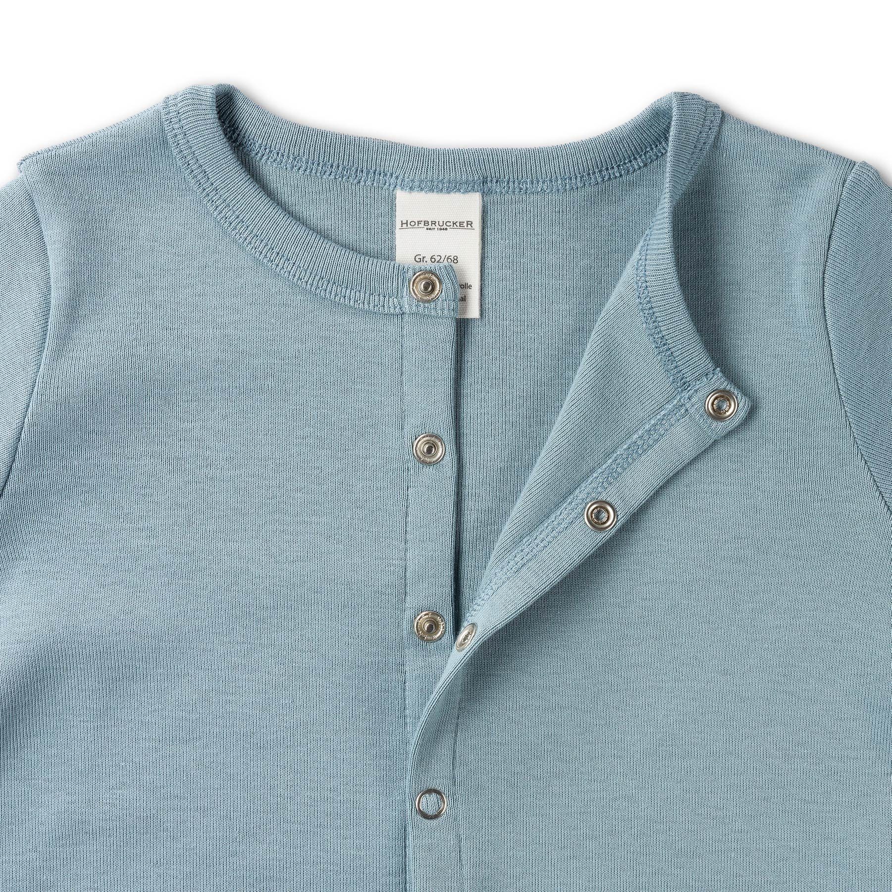 Baby Hofbrucker MINA Schlafanzug Taubenblau 1948 Schlafanzug seit