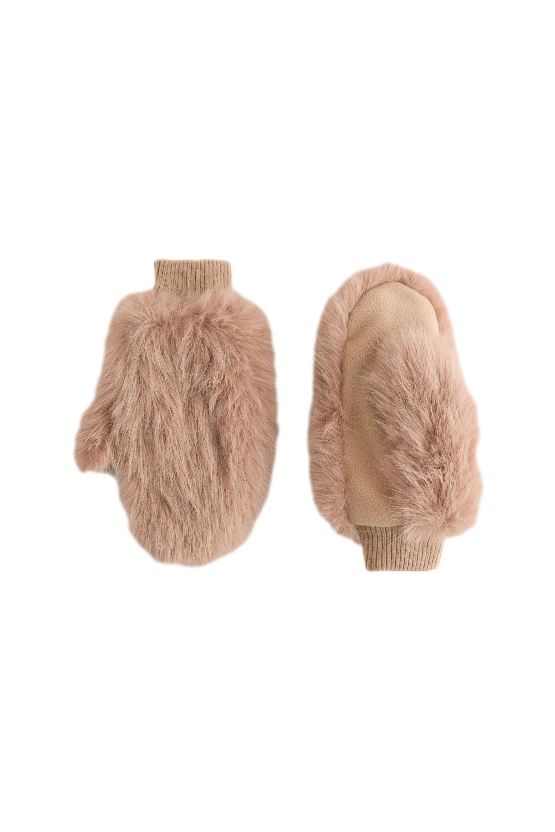 Next Варежки Fausthandschuhe aus Kunstfell (1-St)