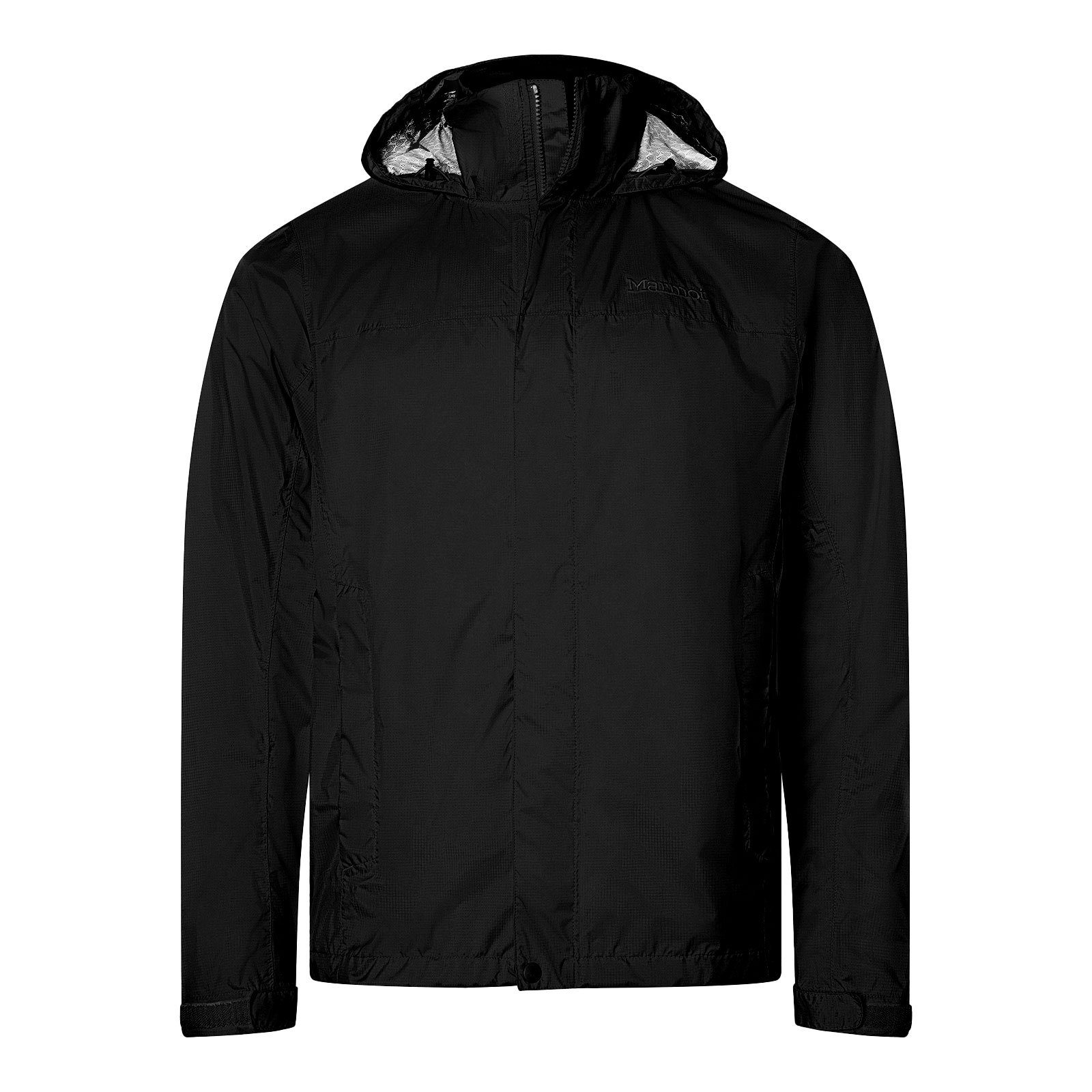 Marmot Outdoorjacke PreCip® Eco Jacket mit Unterarmreißverschlüssen 001 black