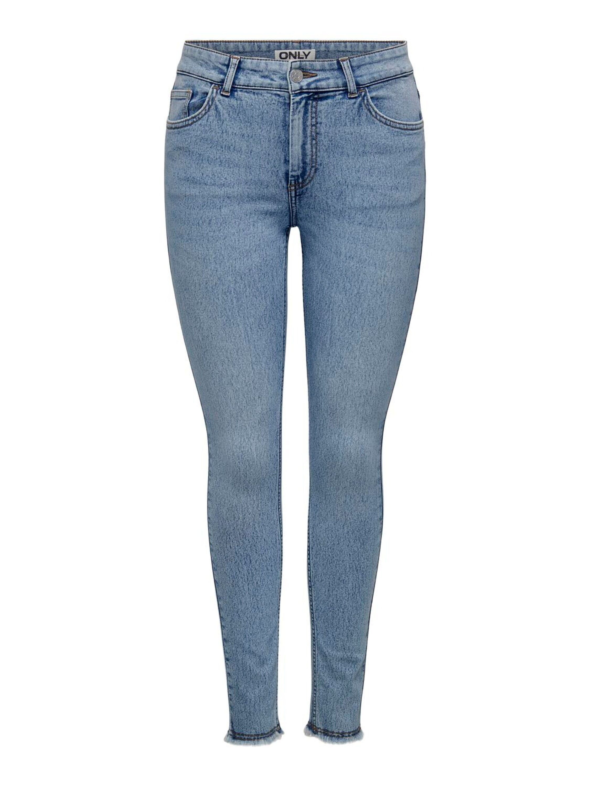 ONLY 7/8-Jeans HUSH (1-tlg) Fransen günstig online kaufen
