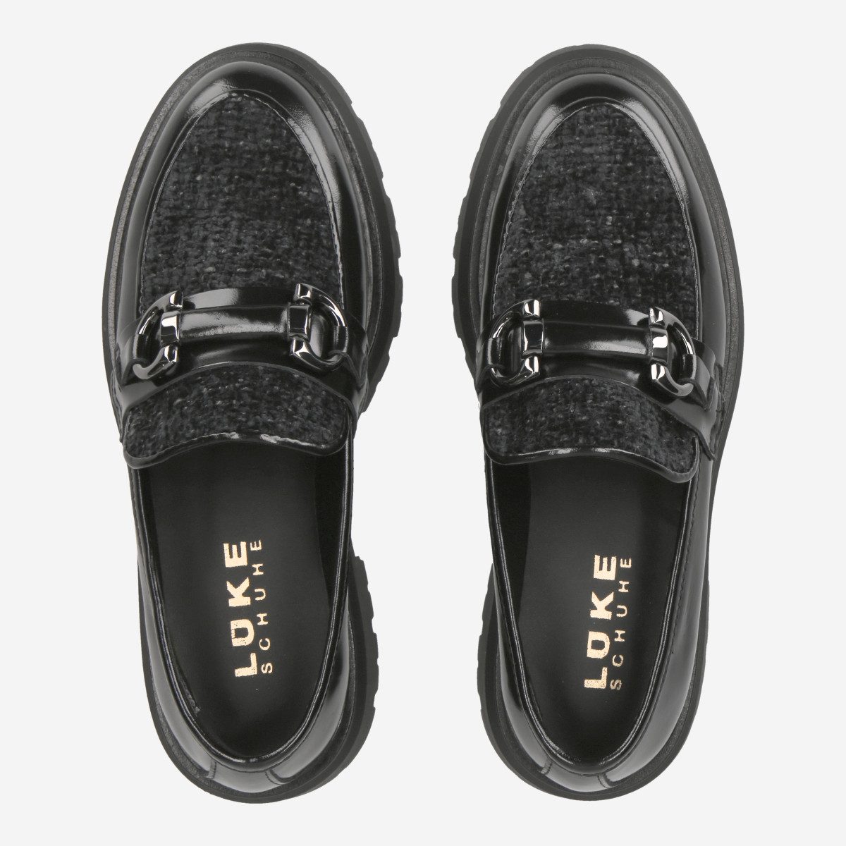 Lüke Schuhe Lüke Schuhe YEMEN NERO, Slipper & Mokassin, Schwarz, Damen Slipper