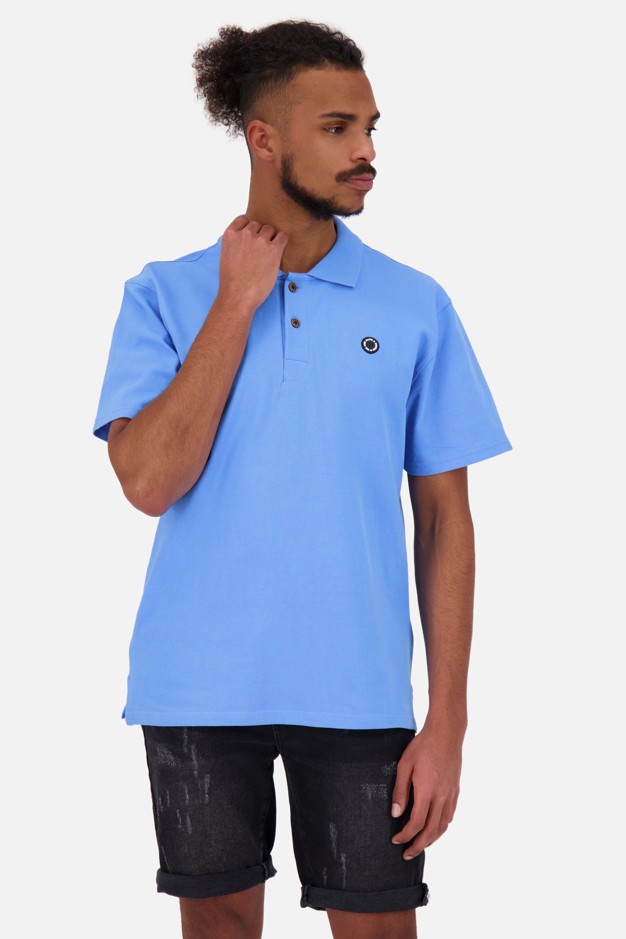 Alife & Kickin Poloshirt PaulAK A Polo Shirt Herren Poloshirt, Shirt azure