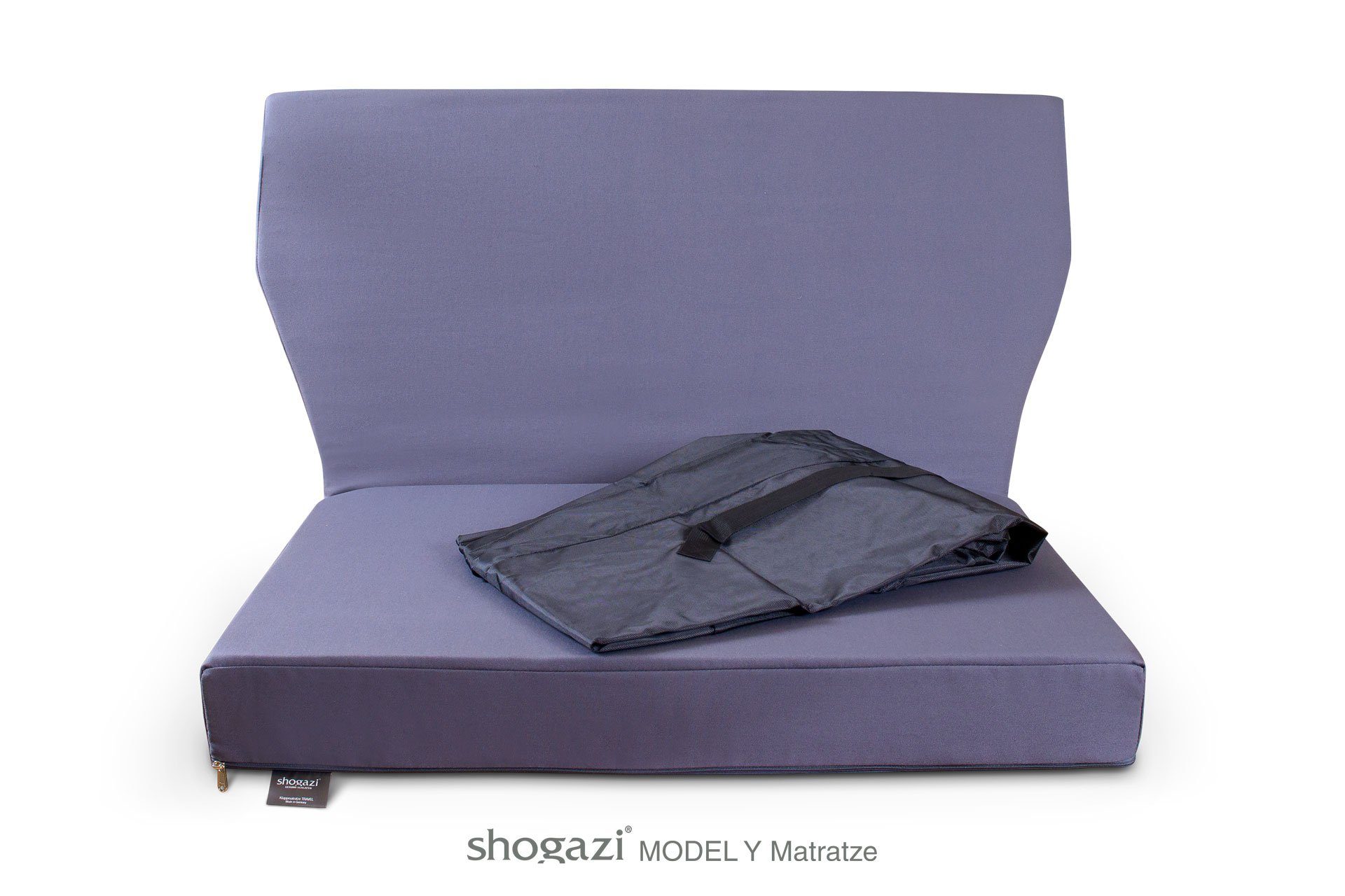 Klappmatratze Tesla Model Y Matratze, shogazi ®, 12 cm hoch, (Set), 3-teilig mit abnehmbarem Bezug, Maße: 120x200cm