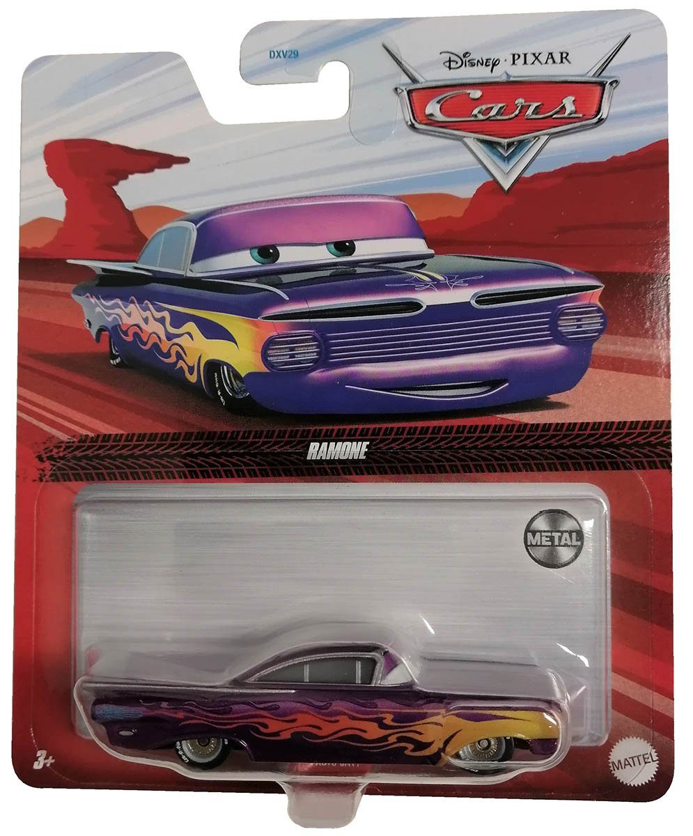 Mattel® Spielzeug-Auto Mattel FXB73 Disney Pixar Cars Ramone Spielzeugauto Actionauto Lila