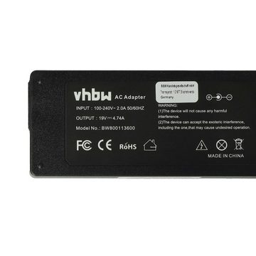 vhbw Ersatz für Toshiba K000027270, PA-1750-01, PA-1750-04, ADP-90FB, Notebook-Ladegerät