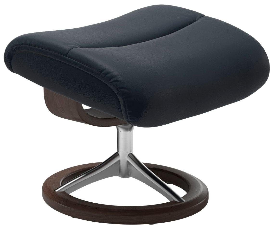 Relaxsessel (Set, mit Relaxsessel View Größe Base, Hocker), Signature Stressless® Wenge mit M,Gestell