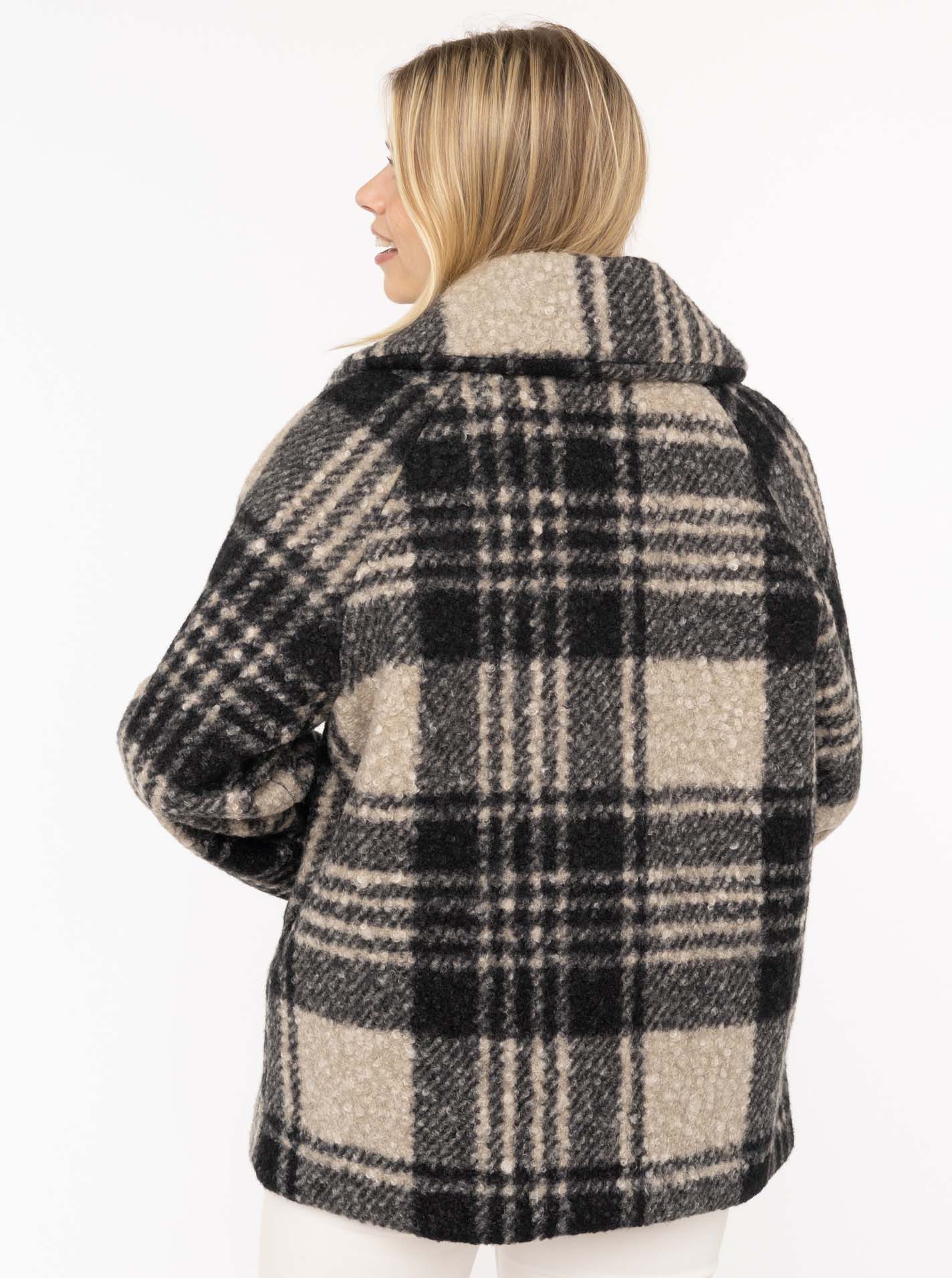 Zwillingsherz Winterjacke "Karo" Reverskragen, Karo-Muster, wärmend günstig online kaufen