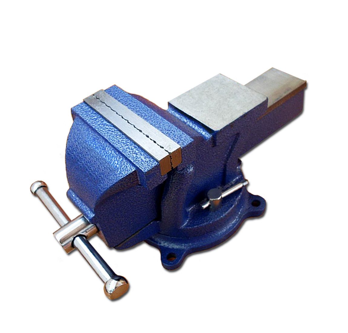 VaGo-Tools Schraubstock Schraubstock 125mm Parallel-Schraubstock drehbar