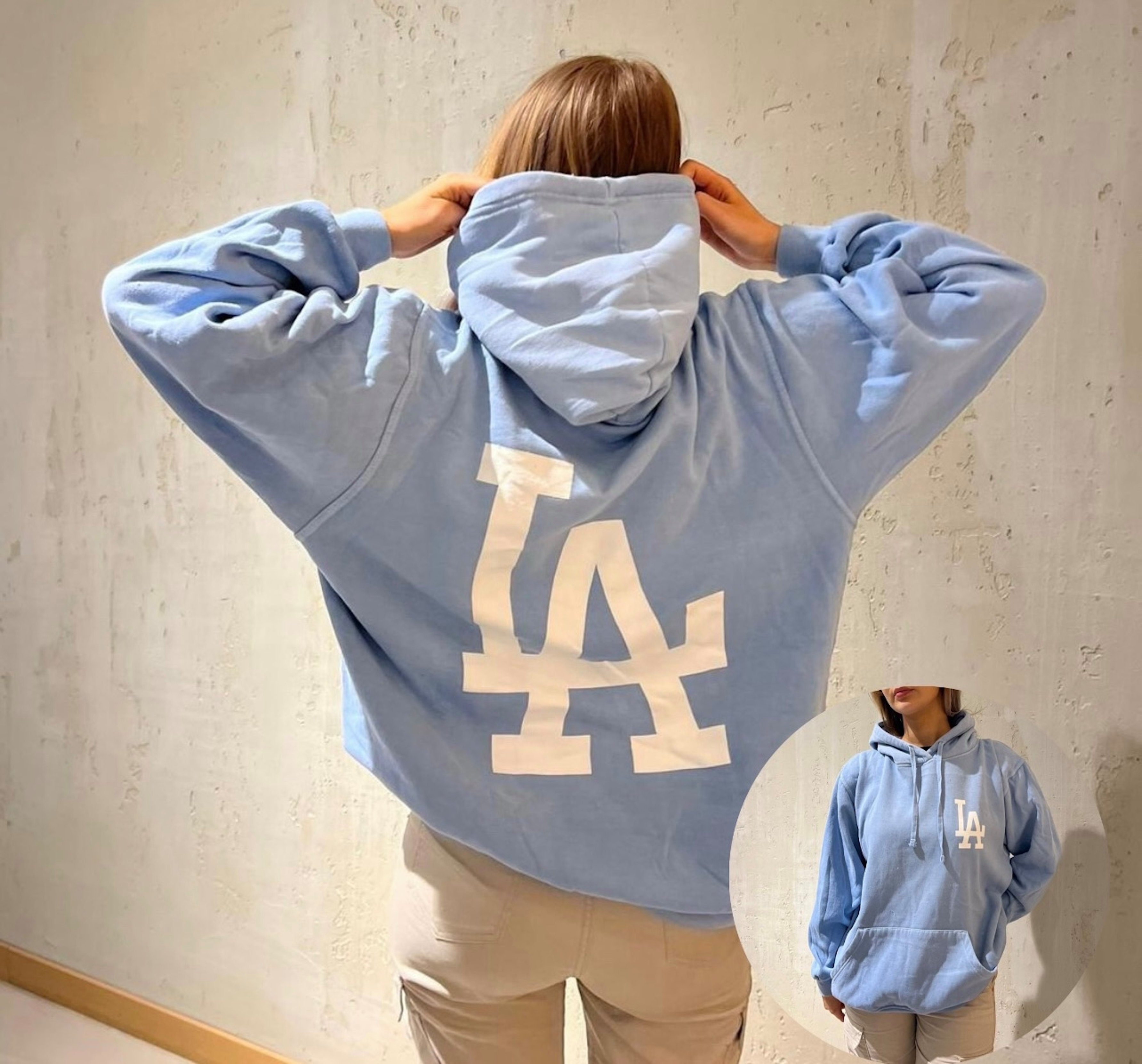 Worldclassca Kapuzensweatshirt Worldclassca Oversized LA Hoodie Kapuzenpullover Lounge Sweatshirt