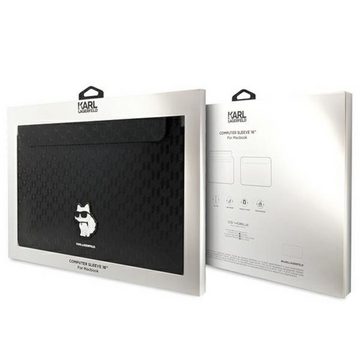 KARL LAGERFELD Tablet-Mappe Karl Lagerfeld Universelle Tasche Saffiano Monogram Choupette Schwarz