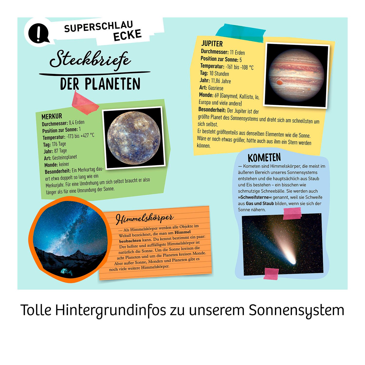 Kosmos Experimentierkasten Nachtleuchtende Planeten