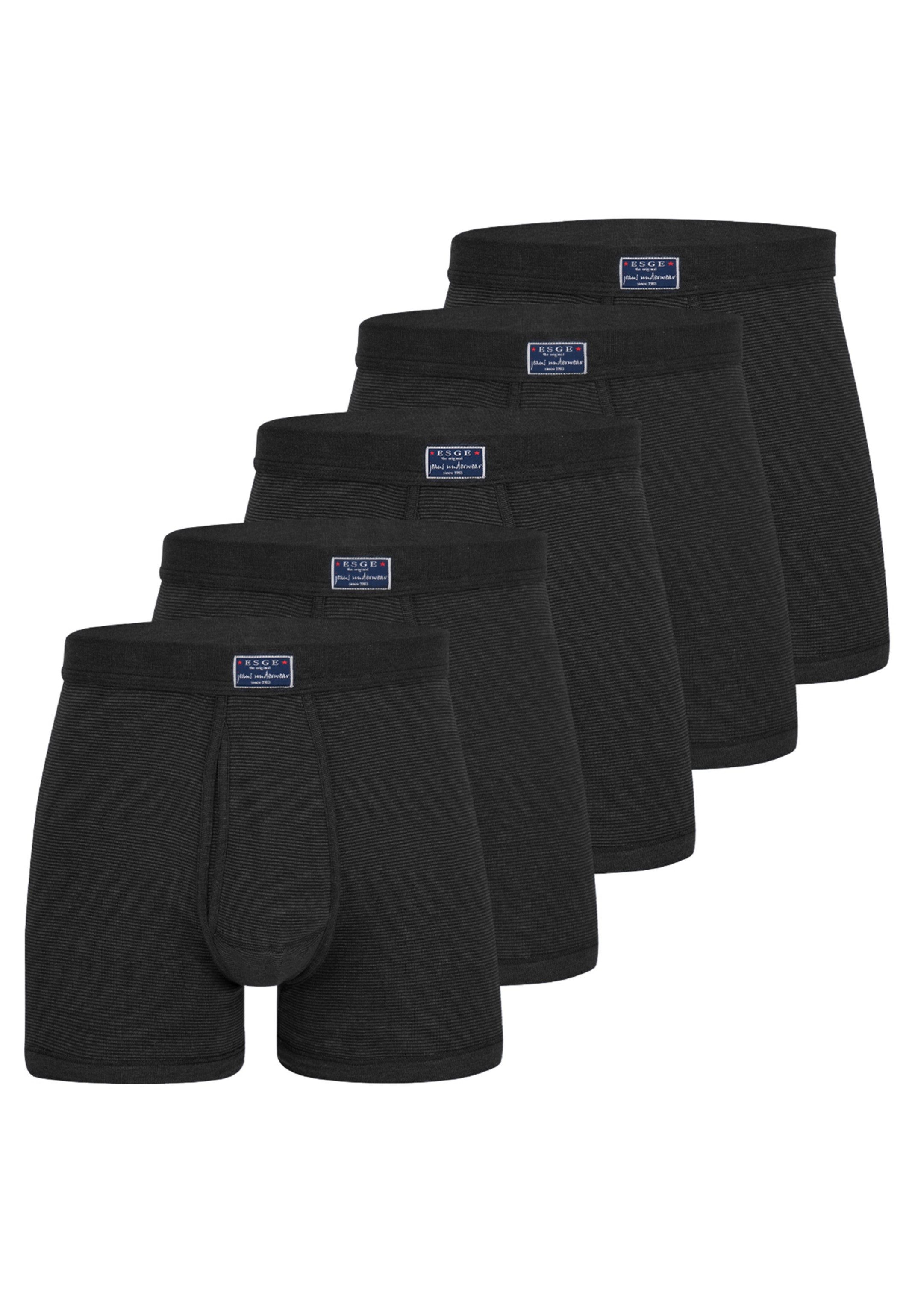 Retro Boxer 5er Pack - Feinripp Jeans