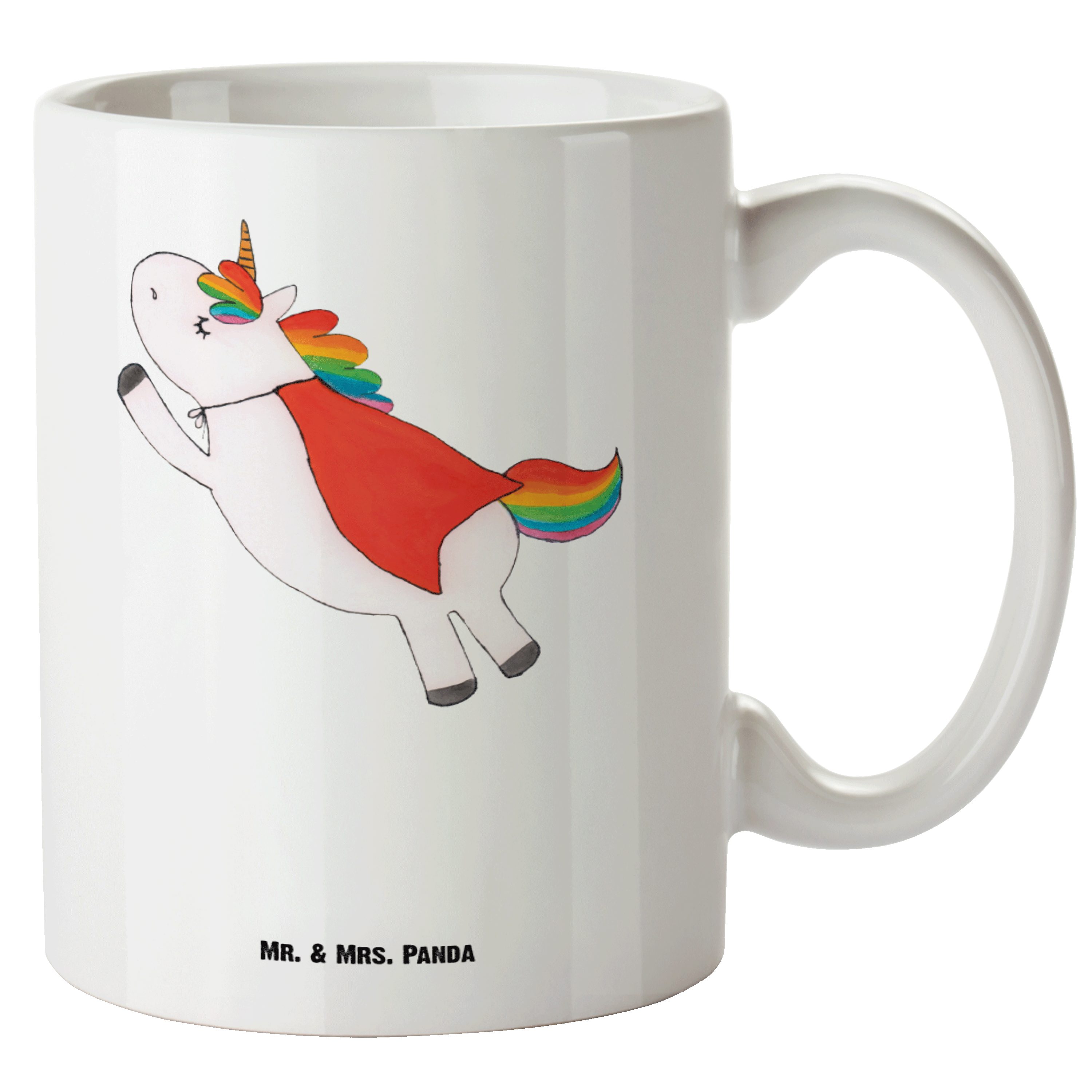 Weiß Tasse Geburtstag Geschenk, - Tasse Super spülmaschine, Große Panda - Mr. XL Einhorn & Keramik Mrs. Tasse,