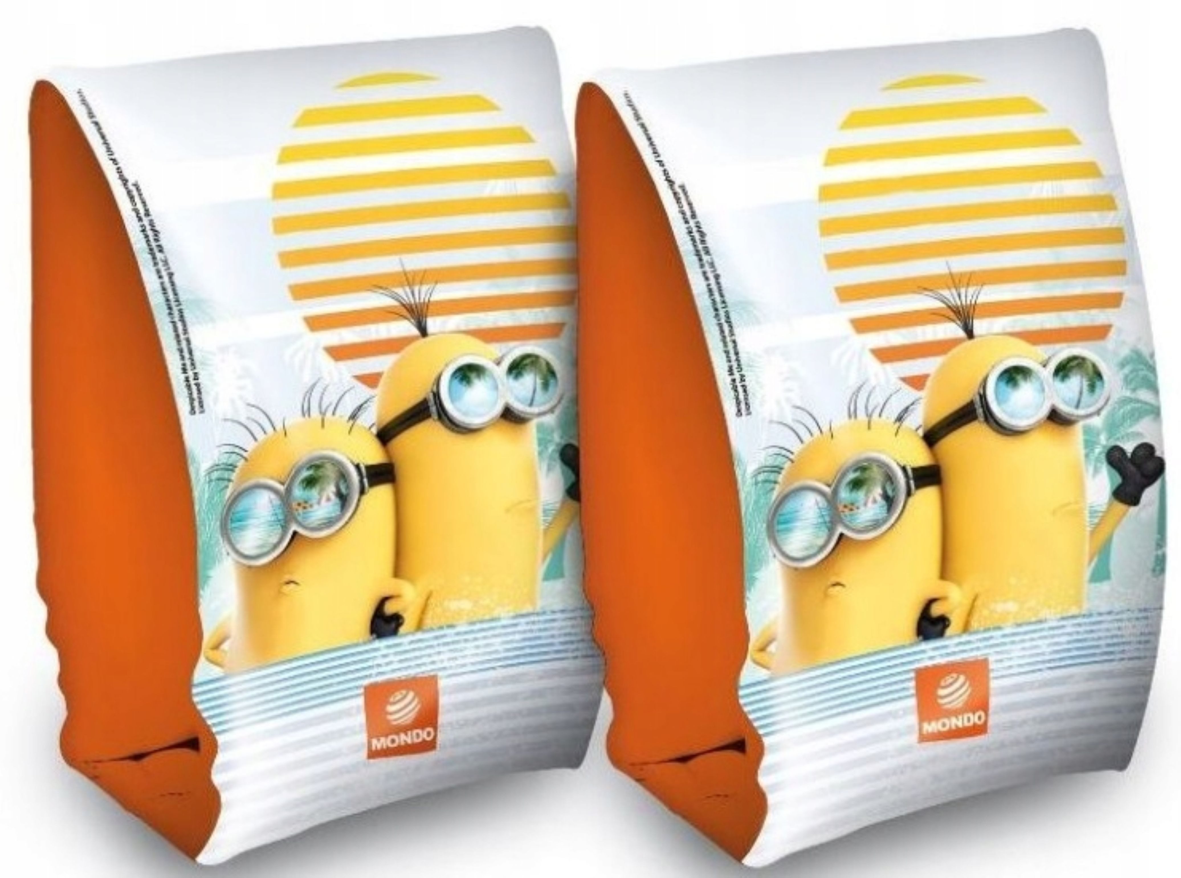 Mondo Schwimmhilfe Mondo Minions Schwimmflügel 15x25 cm Schwimmhilfe Kinder 15–30 kg (1-tlg)