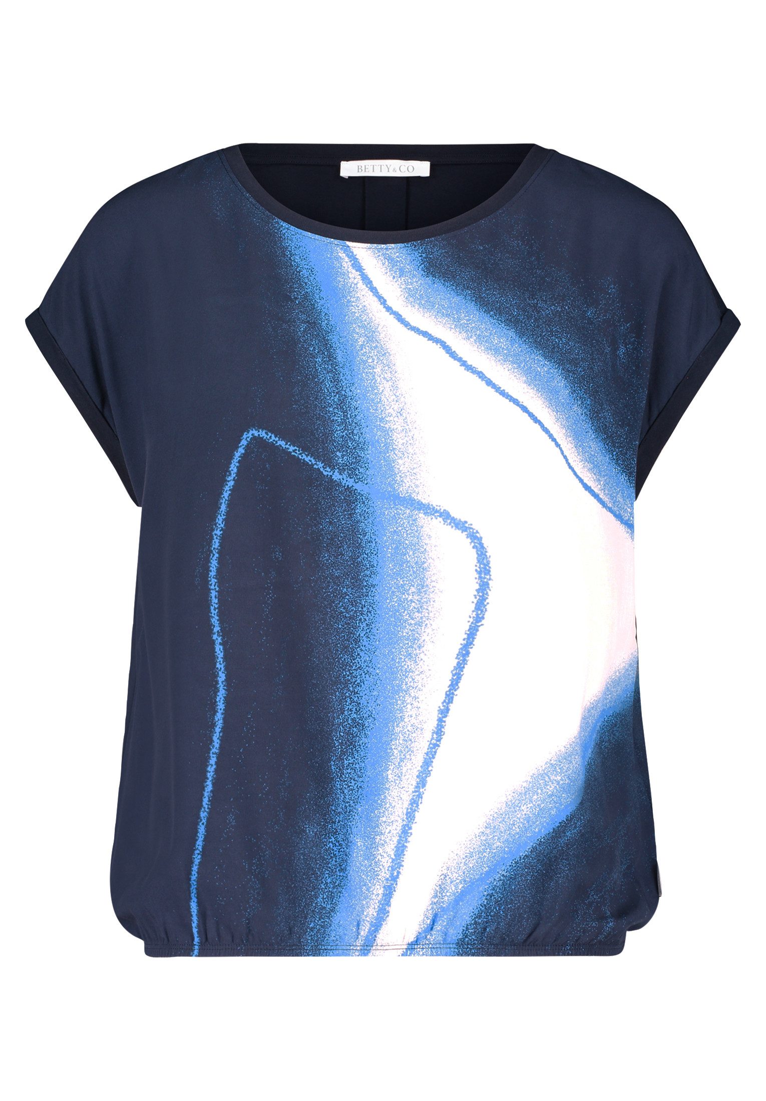 Betty&Co Kurzarmshirt Betty & Co Casual-Shirt günstig online kaufen
