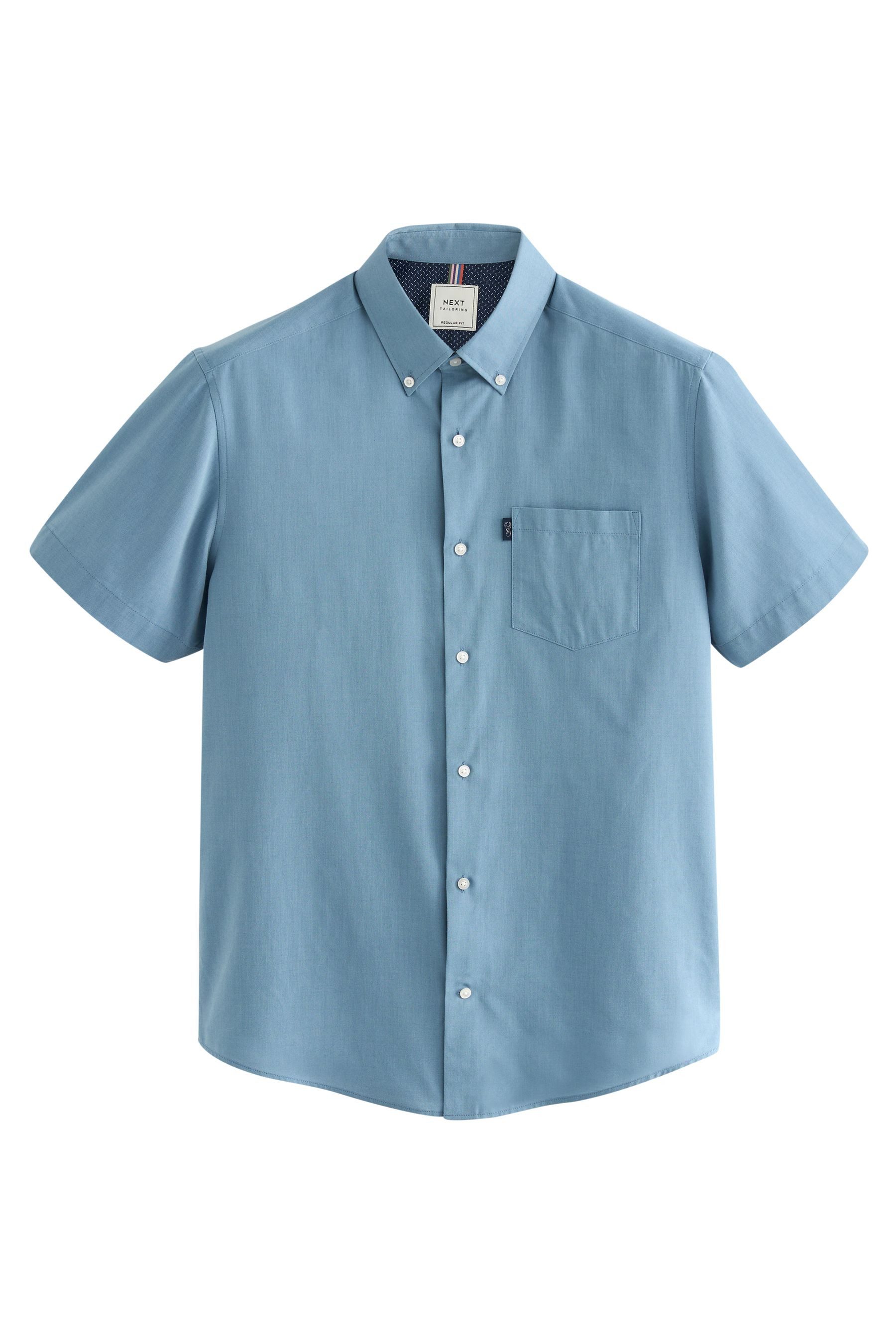 Next Kurzarmhemd Bügelleichtes Button-down-Oxfordhemd, Kurzarm (1-tlg) günstig online kaufen
