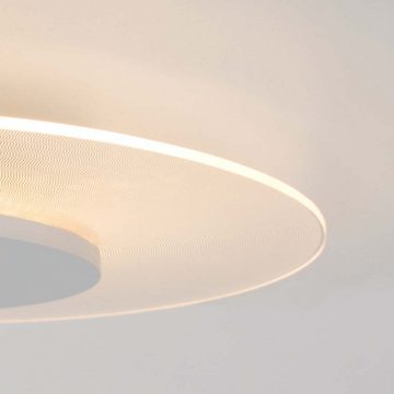 Steinhauer LIGHTING LED Deckenleuchte, Deckenlampe dimmbar Deckenleuchte LED Schlafzimmerleuchte weiß