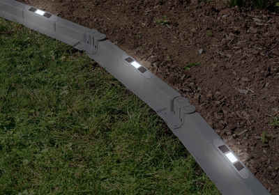 Juwel LED Gartenleuchte Juwel LED-Leuchte für Rasenkanten warm-weiß Dämmerungssensor