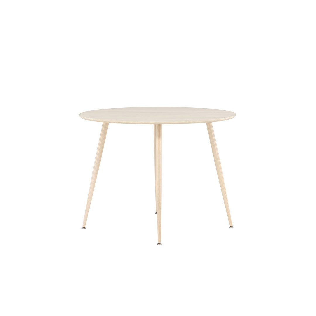 Venture Home Esstisch Plaza Esstisch Ø100 cm whitewash.