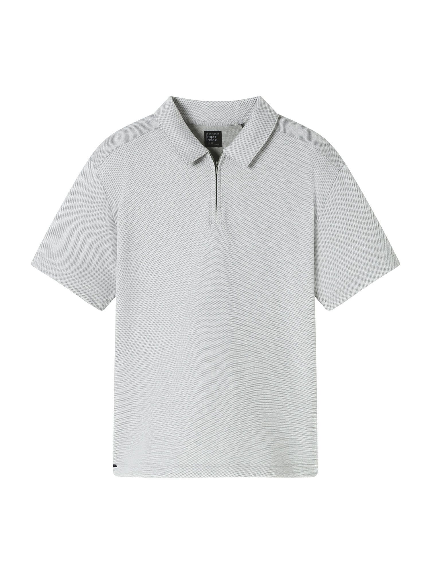 Schiesser Pyjamaoberteil Mix Relax Schlafshirt, Pyjama Shirt, Nachtshirt