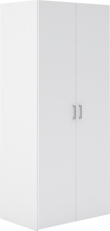 Home affaire Kleiderschrank graue Stangengriffe, einfache Selbstmontage,  175,4 x 77,6 x 49,52 cm