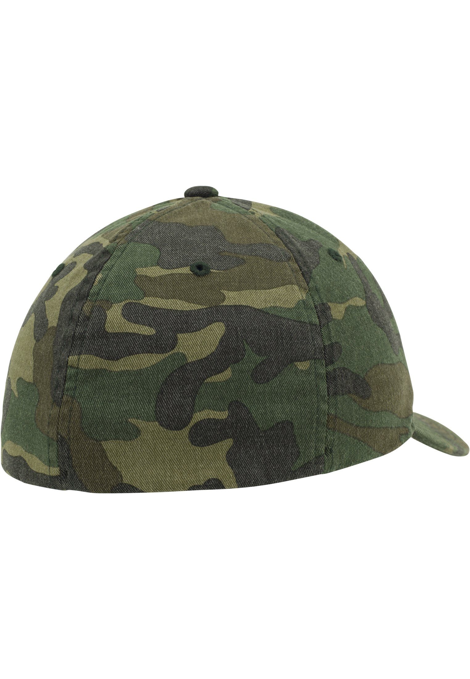 Flexfit Flex Washed Cap Flexfit camo Garment Camo Camo Washed Garment green 6977CA Accessoires