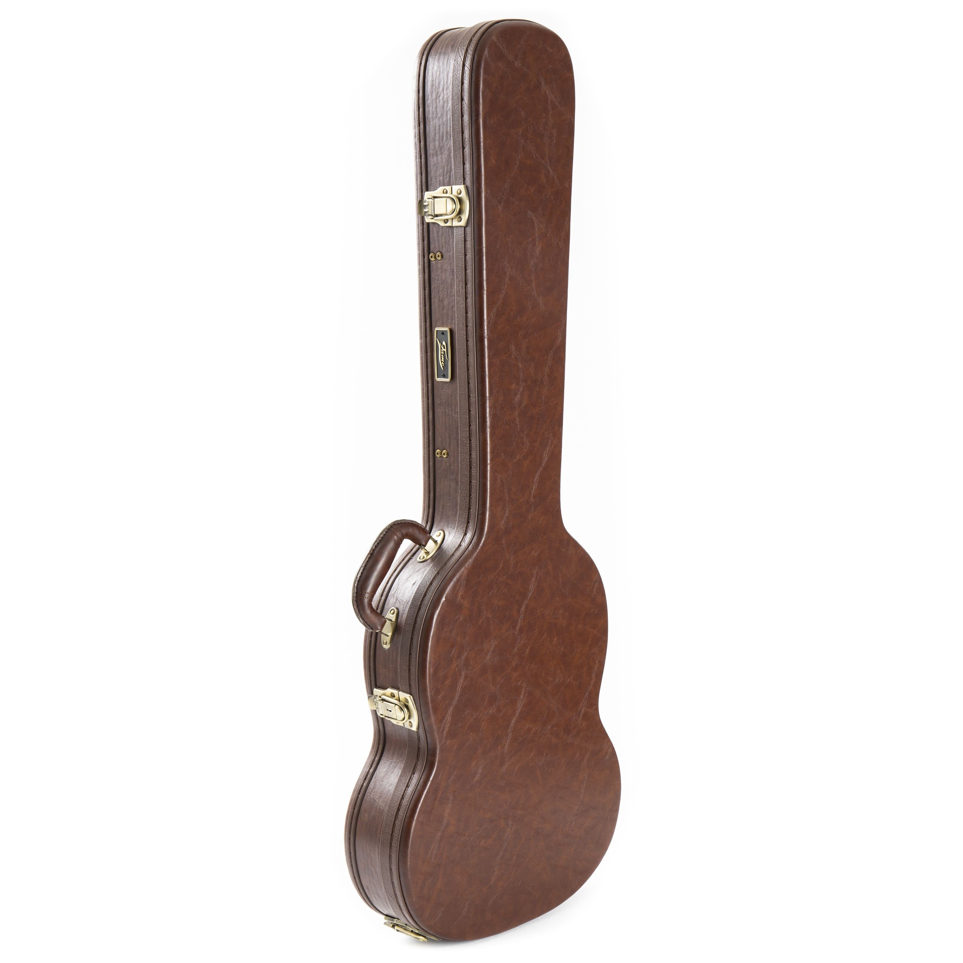 FAME E-Gitarren-Koffer, Case Double Cut Guitar Historic Brown - Koffer für E-Gitarren