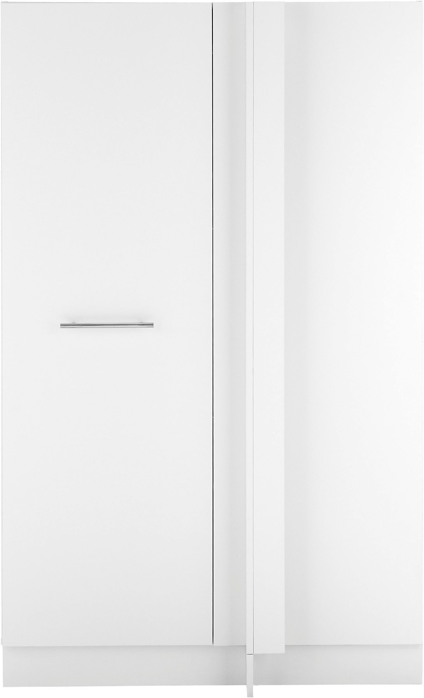 Laundreezy Eckschrank Laundreezy, Eckschrank BxHxT 100x162x68 cm (1-St) Breite 100cm, Tür L/R montierbar, Softclose-Funktion