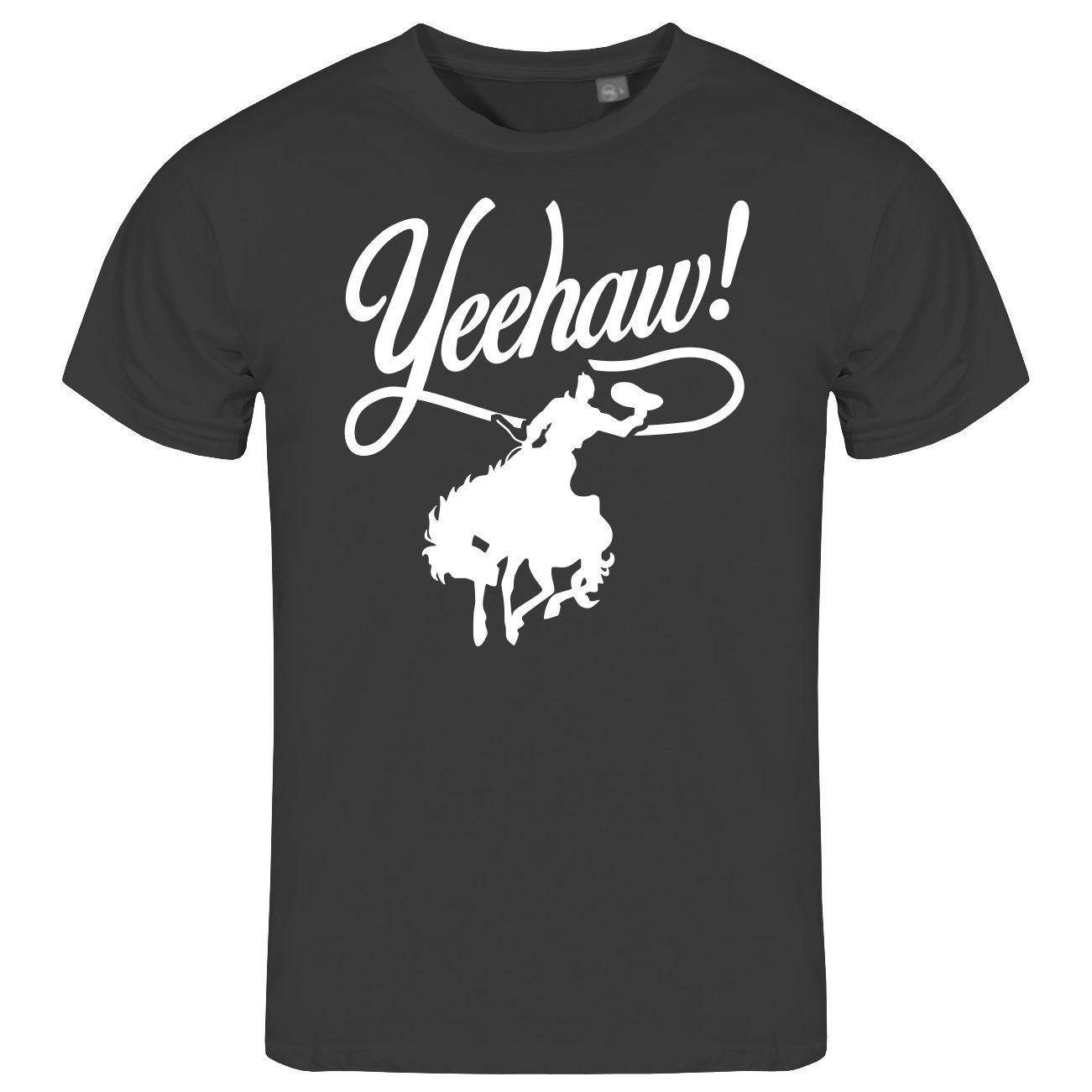 Print-Shirt Herren T-Shirt Yeehaw