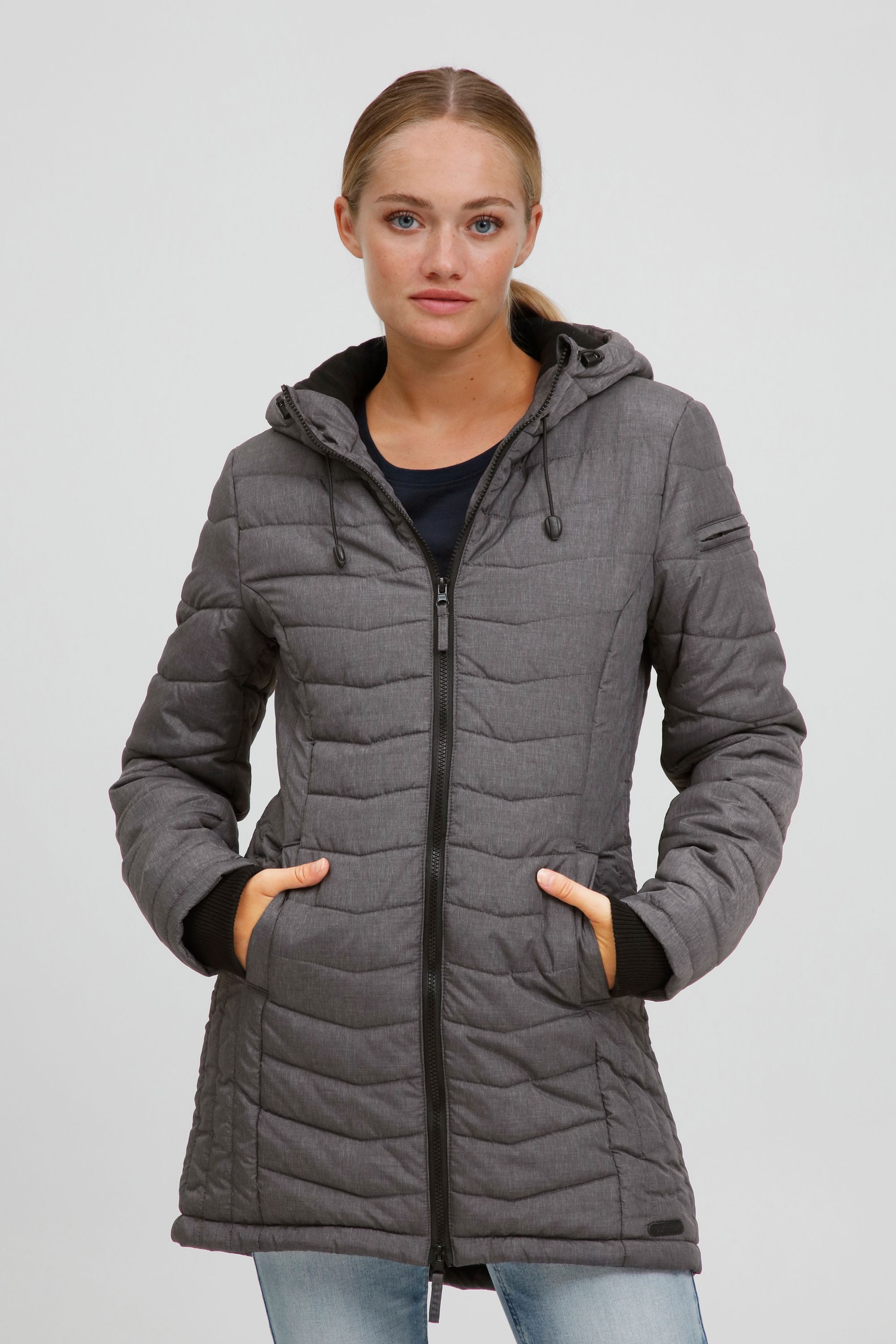OXMO Parka OXNelly Warmer Steppmantel mit hochabschließendem Kragen günstig online kaufen