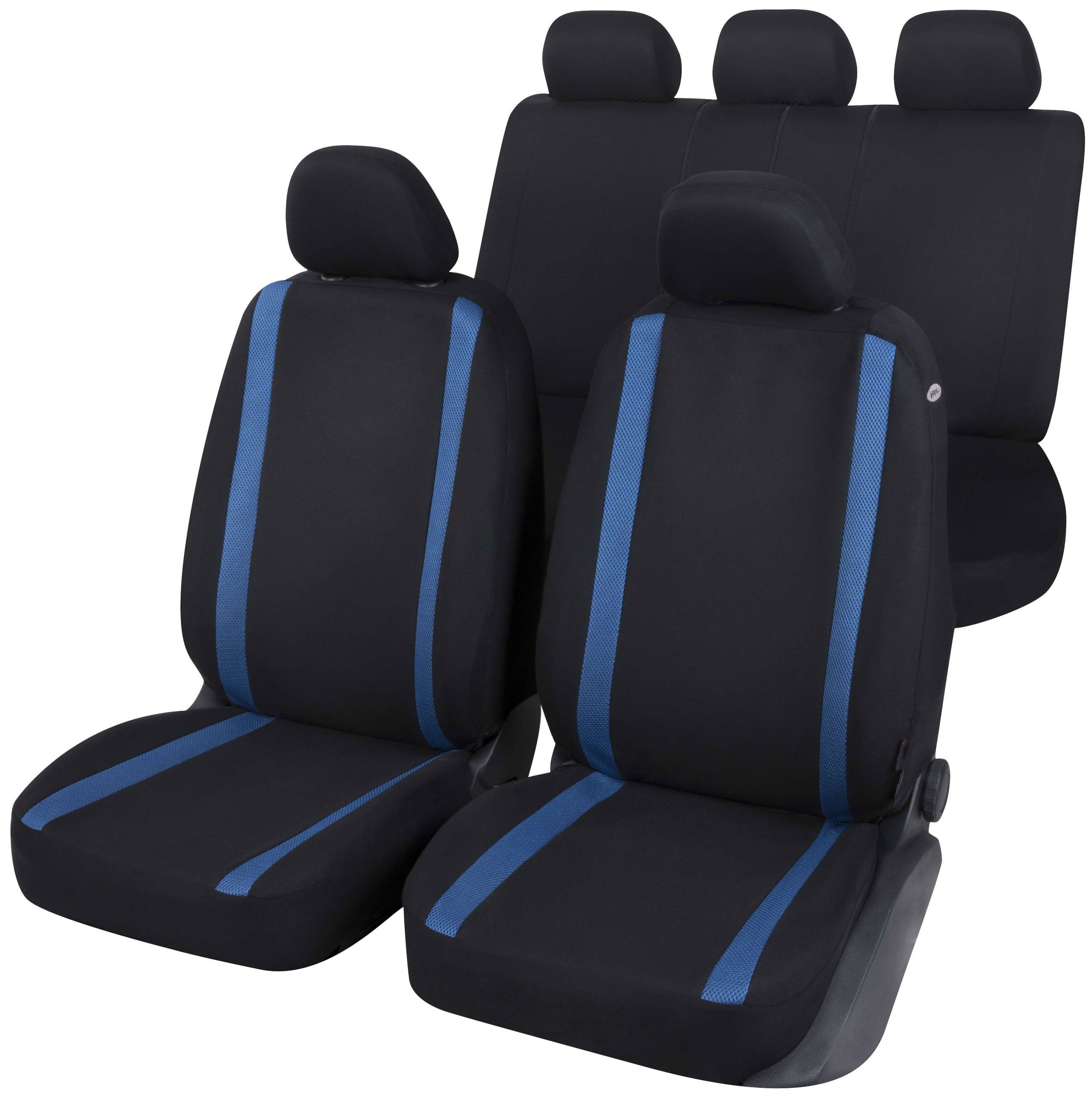 WALSER Autositzbezug Autositzbezug Jette, 2 Vordersitzbezüge 2tlg, 1 Rücksitzbezug 5tlg, 5 Kopfstützenbezüge, 14-tlg.