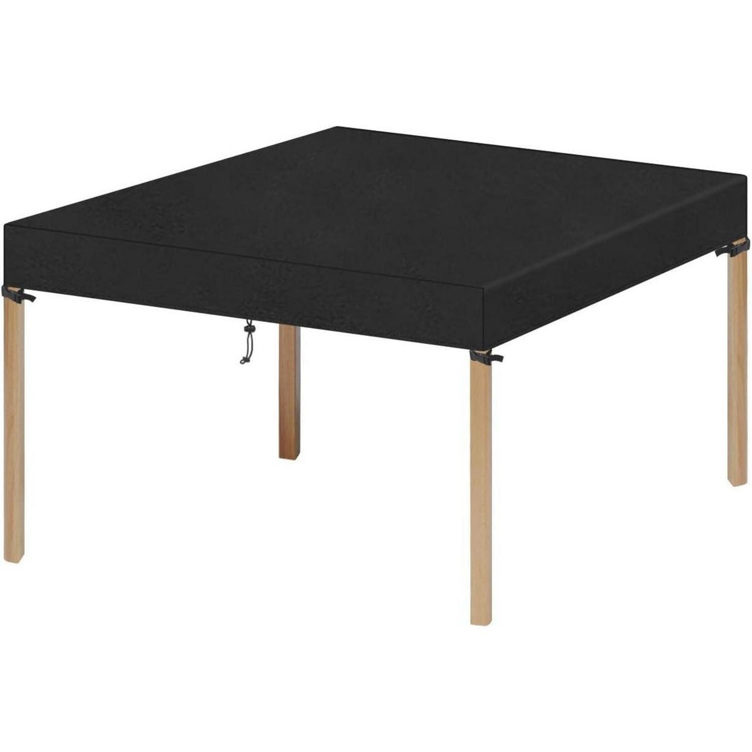 LuxusKollektion Abdeckhaube Abdeckung Tischplatte wasserdicht quadratisch Quadratisch-90x90x15cm