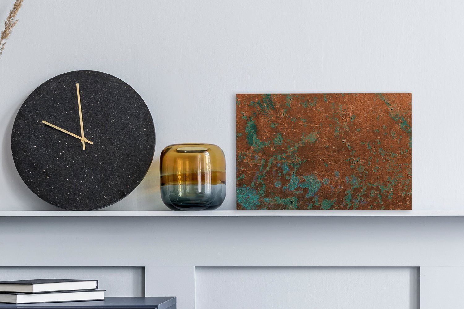 OneMillionCanvasses® Leinwandbild Metall - Rost - günstig online kaufen