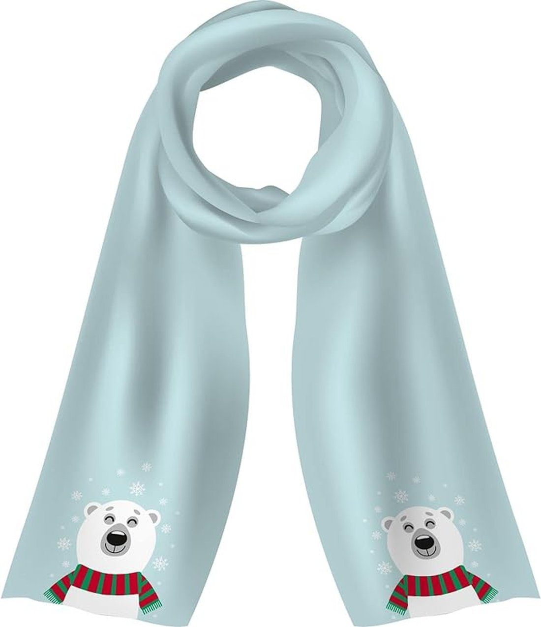 Sheepworld Halstuch Sheepworld Zauber Schal Kinderschal 165x30cm Kinder-Geschenk Bär 51109