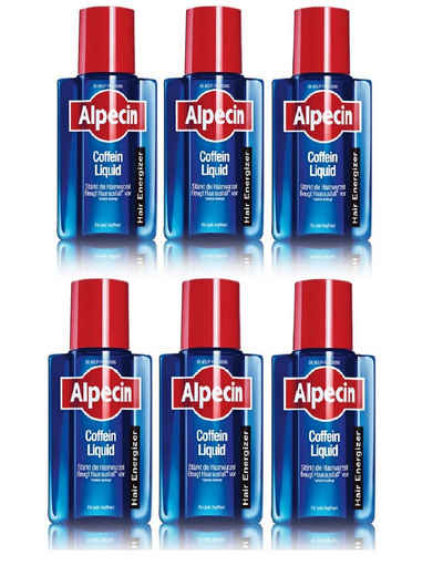 Alpecin Haarpflege-Set Coffein Liquid 200ml, 6-tlg.