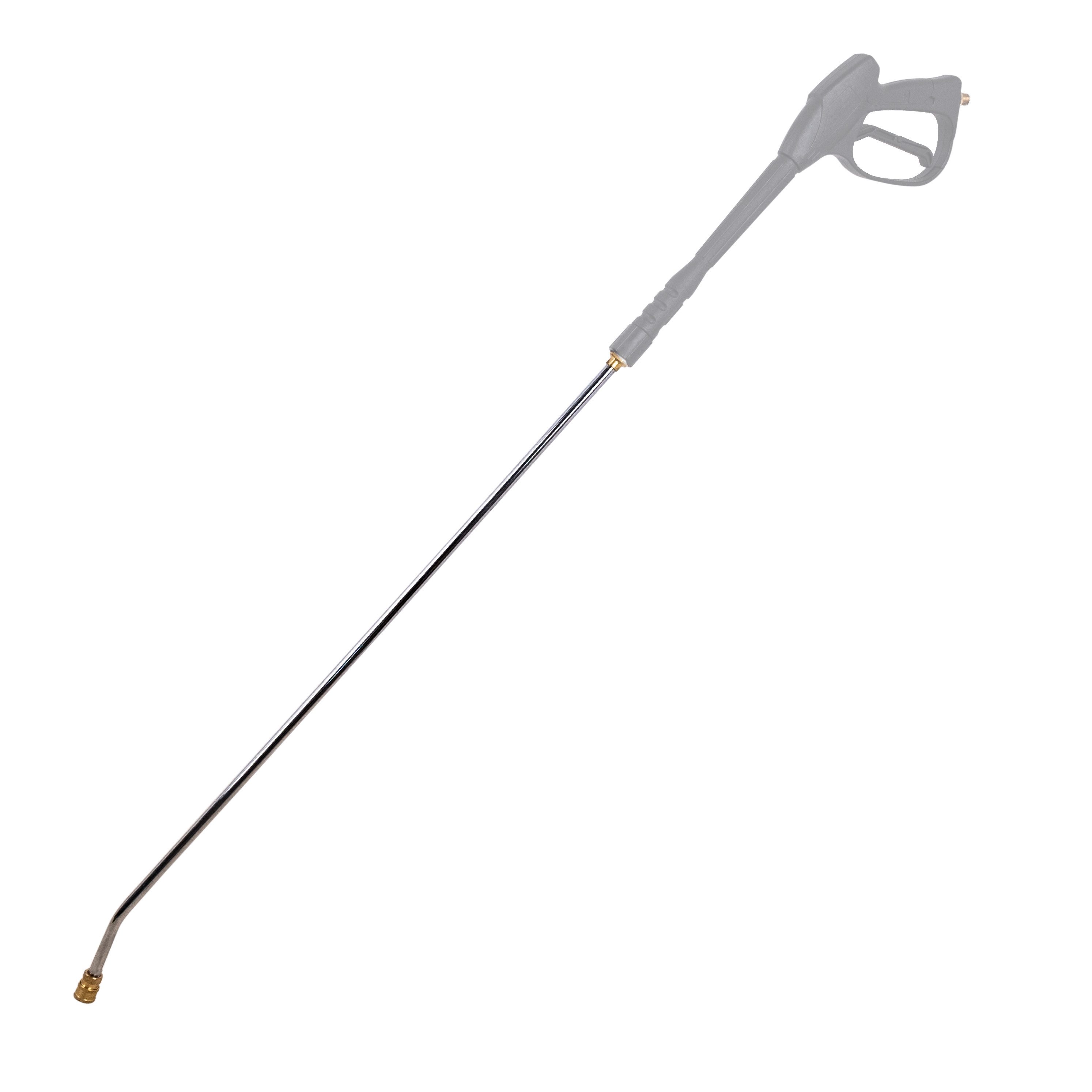 DeTec. Hochdrucklanze Hochdruckreiniger Lanzenrohr 100 cm M22 AG 1/4 Zoll Schnellkupplung, Mit Quick-Connect-Anschluss