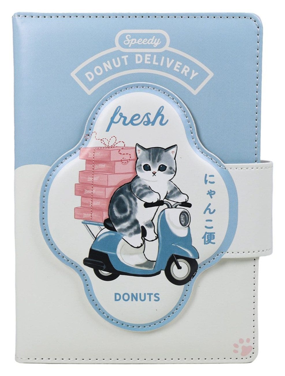 Blue Sky Designs Notizbuch Mofusand A5 Notizbuch Fresh Donuts