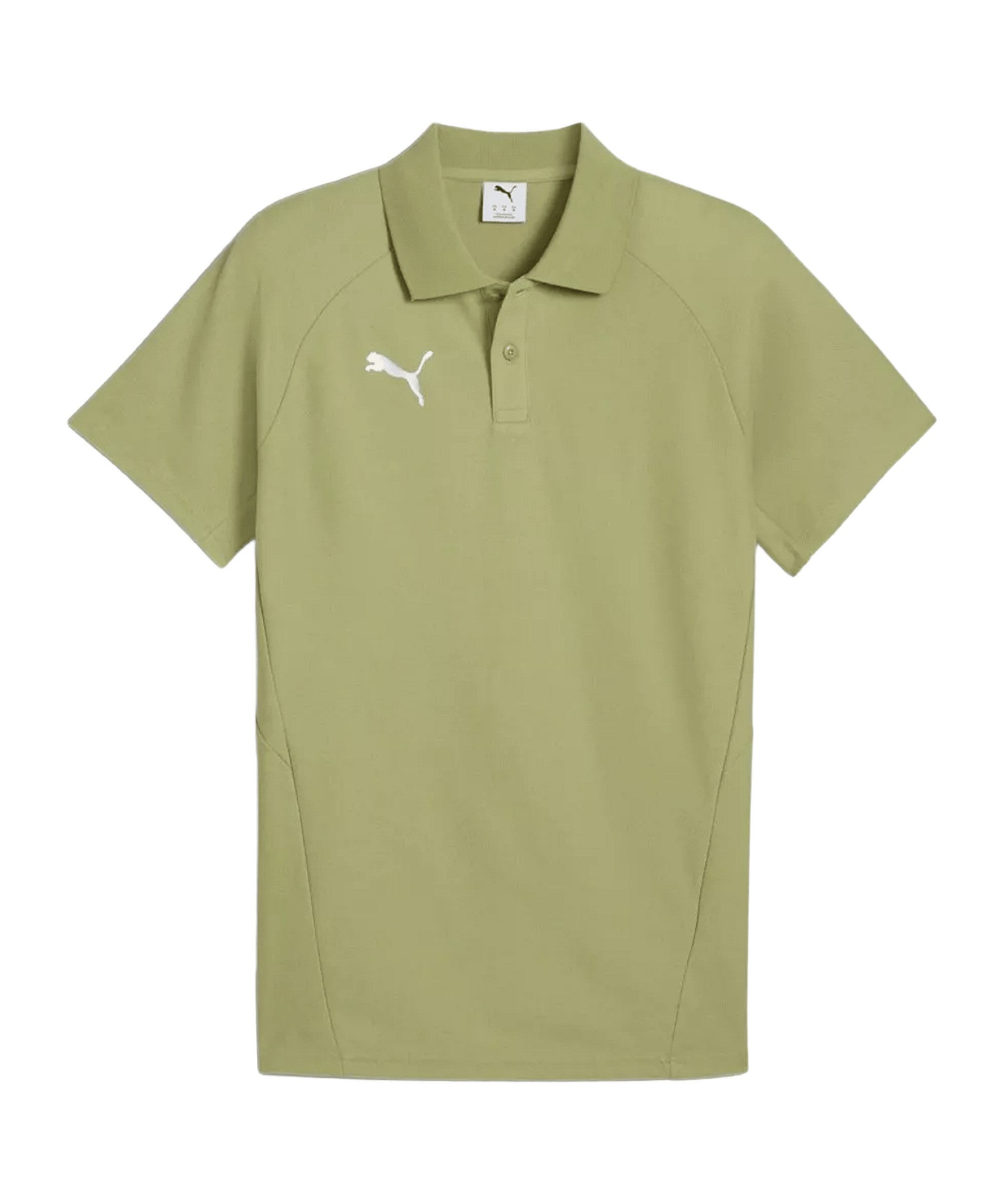 PUMA T-Shirt PUMA teamEVOSTRIPE Polo Baumwolle