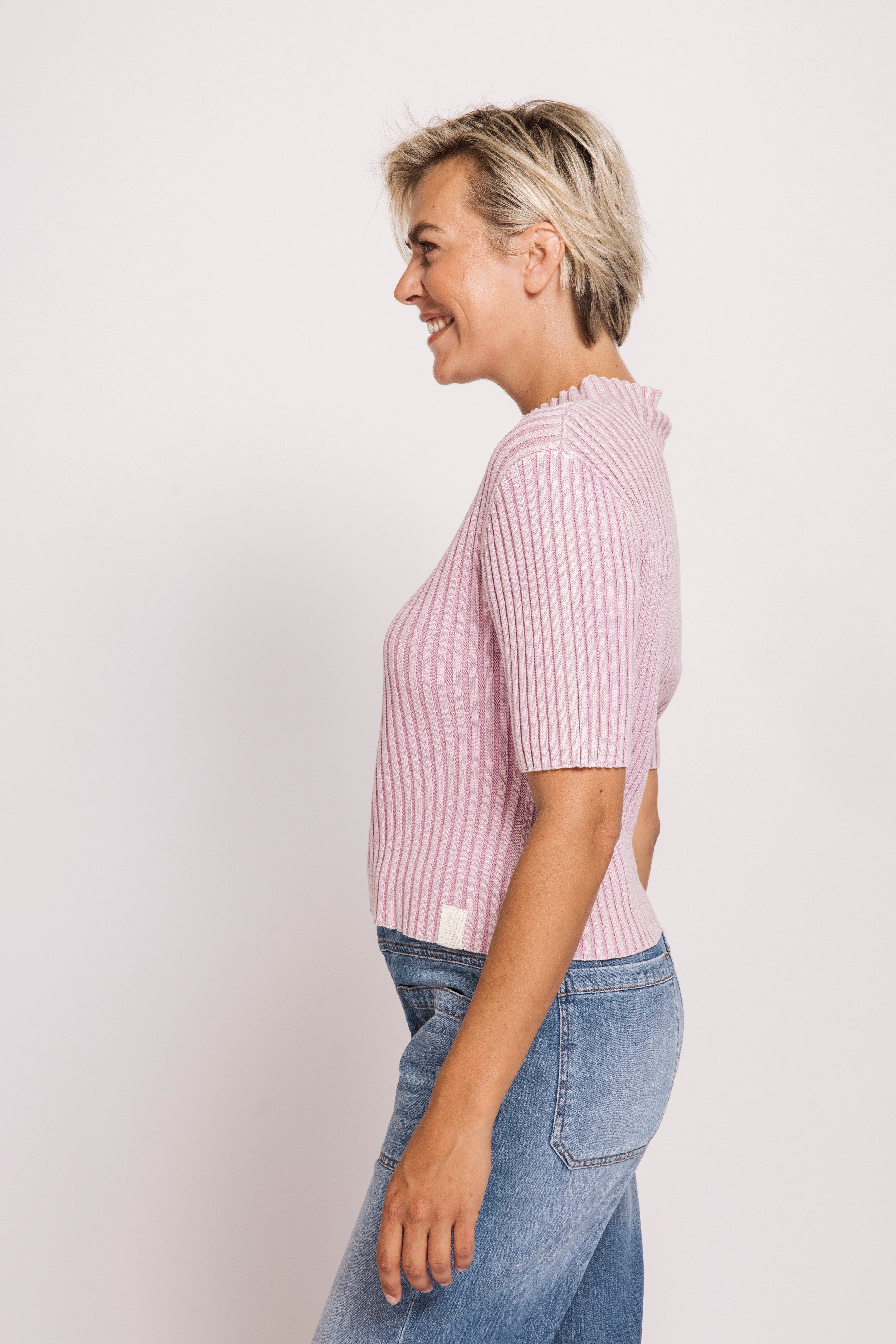 Zhrill Kurzarmpullover ZHARDEN günstig online kaufen